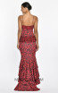 Nicolette Red Leopard Back Dress