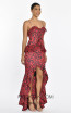 Nicolette Red Leopard Dress