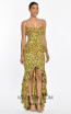 Nicolette Yellow Leopard Sleeveless Dress