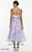 Ninette Lilac Design Back Dress 