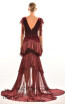 Océane Claret Red Back Dress