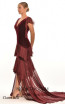 Océane Claret Red Side Dress