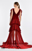 Océane Red Back Dress