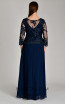 Ofilia Navy Blue Back Dress