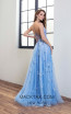 Omur Ozer 18775 Back Baby blue Dress