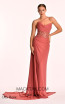 Alfa Beta B5595 Dry Rose Long Dress