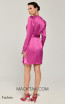 Paméla Fuchsia Back Dress