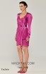 Paméla Fuchsia Side Dress