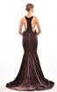 Paris Plum Back Dress