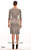 Pauline Gray Back Dress