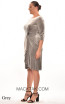 Pauline Gray Side Dress