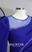 Pierina Royal Blue Crepe Dress