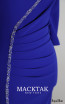Pierina Royal Blue Beaded Dress