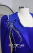 Pierra Royal Blue Beaded Dress