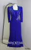 Pierra Royal Blue Front Dress