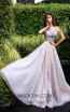 Pollardi Castra 09019 Pink pearl Front Evening Dress