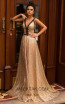 Pollardi Cara 5055 Gold Front Dress