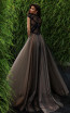 Pollardi Hara 09007 Black Back Evening Dress