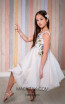 Pollardi 1019 Illusion Blue Side Dress