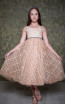 Pollardi 1021 Coffee Front Dress