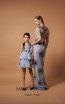 Pollardi 5094 Blue Back Dress