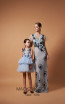 Pollardi 5094 Blue Front Dress