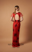 Pollardi 5094 Red Back Dress