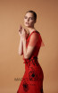 Pollardi 5094 Red Front Dress