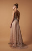 Pollardi 5096 Silver Beige Back Dress