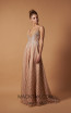 Pollardi 5096 Silver Beige Front Dress