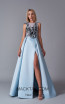 Pollardi 5103 Blue Front Dress
