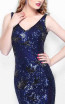 Primavera Couture 1702 Midnight Front Dress