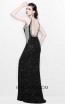 Primavera Couture 1718 Black Back Dress