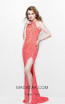 Primavera Couture 1831 Coral Front Dress
