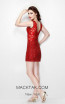 Primavera Couture 1918 Red Back Dress