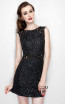 Primavera Couture 1918 Black Front Dress