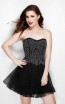 Primavera Couture 1924 Black Front Dress