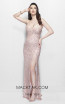 Primavera Couture 3091 Blush Front Dress