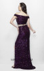 Primavera Couture 3095 Plum Back Dress