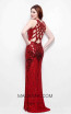Primavera Couture 9490 Red Back Dress