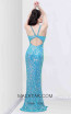 Primavera Couture 9870 Ice Blue Back Dress