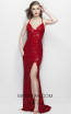 Primavera Couture 3053 Red Front Dress