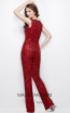 Primavera Couture 3071 Red Back Dress