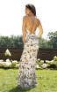 Primavera Couture 3073 Back Ivory Dress