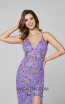 Primavera Couture 3073 Lilac Detail Dress