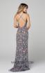 Primavera Couture 3073 Pewter Back Dress