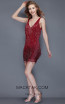 Primavera Couture 3113 Red Front Dress
