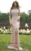 Primavera Couture 3203 Front Peach Prom Dress