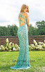 Primavera Couture 3210 Back Mint Dress