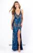Primavera Couture 3211 Front Midnight Multi Dress